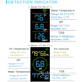 Temperatursensor Feuchtigkeit Fischtankthermometer